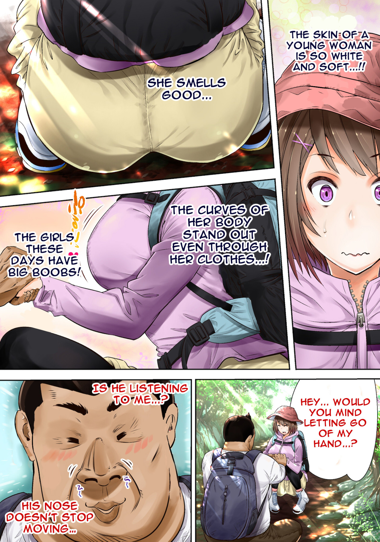 Hentai Manga Comic-Having Outdoor Sex With a Girl In The Mountains-Read-6